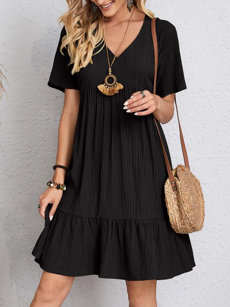 Ruffle Casual Dress | Everyday Women&