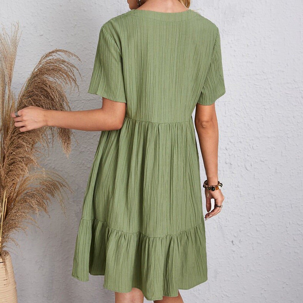 Ruffle Casual Dress | Everyday Women&