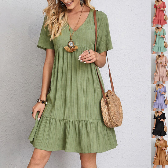 Ruffle Casual Dress | Everyday Women&